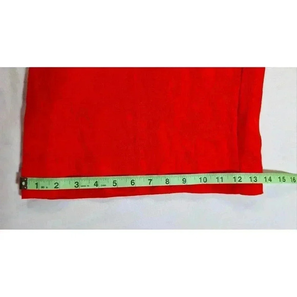 ANTHROPOLOGIE ELEVENSES Orange Tropicale One Piece Halter Jumpsuit Sz 00 NWT - Picture 7 of 9